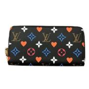 Pre-owned Canvas wallets Louis Vuitton Vintage , Multicolor , Dames