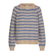 Lichtblauwe Binall Jumper Sweater Lollys Laundry , Blue , Dames