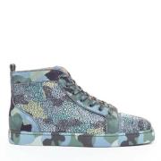 Pre-owned Suede sneakers Christian Louboutin Pre-owned , Multicolor , ...