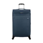 Aerospin Stijlvolle Trolley Tas American Tourister , Blue , Unisex