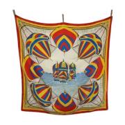 Pre-owned Silk scarves Hermès Vintage , Multicolor , Dames