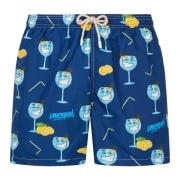 Polyester Shorts en Boxers MC2 Saint Barth , Multicolor , Heren