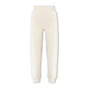 Sweatpants met logo Fendi , Beige , Dames