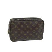 Pre-owned Canvas louis-vuitton-bags Louis Vuitton Vintage , Brown , Da...