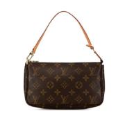 Pre-owned Canvas louis-vuitton-bags Louis Vuitton Vintage , Brown , Da...