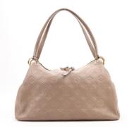 Pre-owned Leather louis-vuitton-bags Louis Vuitton Vintage , Beige , D...