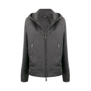 Grijze Hoodie Sweater Textiel D9Mj62680 Dsquared2 , Gray , Dames