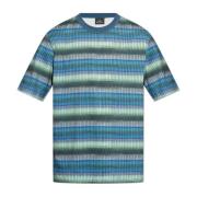 Gestreept T-shirt PS By Paul Smith , Blue , Heren