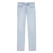 Blauwe Straight Jeans Casual Stijl Ami Paris , Blue , Heren