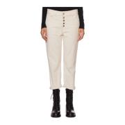 Koons Model Broek Dondup , White , Dames