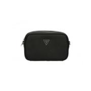 Mannen Kleine Essentials Pouch Guess , Black , Heren