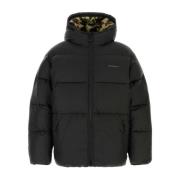 Toronto Zwarte Polyester Jas Carhartt Wip , Black , Heren