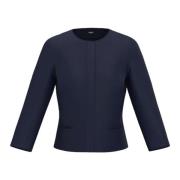 Stijlvolle jas met 100% samenstelling Emme DI Marella , Blue , Dames