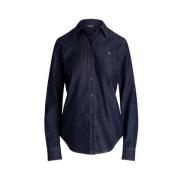 Overhemden Ralph Lauren , Blue , Dames