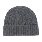 Wolmix Gevlochten Beanie Muts Polo Ralph Lauren , Gray , Heren