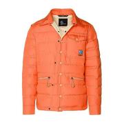 Stijlvolle Winterjas voor Mannen Moncler , Orange , Heren