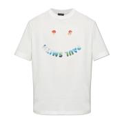 T-shirt met logo PS By Paul Smith , White , Heren