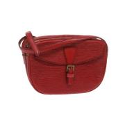 Pre-owned Leather louis-vuitton-bags Louis Vuitton Vintage , Red , Dam...