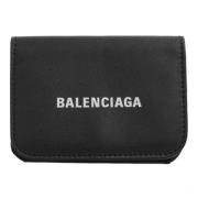 Pre-owned Leather scarves Balenciaga Vintage , Black , Dames