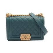 Pre-owned Fabric chanel-bags Chanel Vintage , Blue , Dames