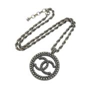 Pre-owned Metal chanel-jewelry Chanel Vintage , Gray , Dames