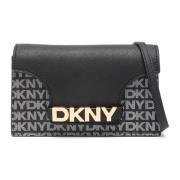 Zwarte Crossbody Tas Dkny , Black , Dames