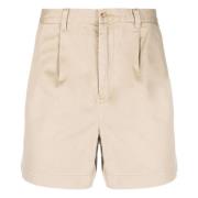 Casual Beige Katoenen Shorts Polo Ralph Lauren , Beige , Heren