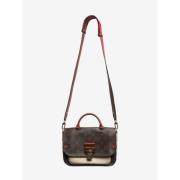 Pre-owned Canvas louis-vuitton-bags Louis Vuitton Vintage , Brown , Da...