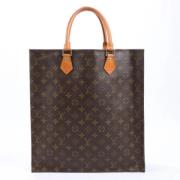 Pre-owned Leather handbags Louis Vuitton Vintage , Brown , Dames