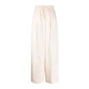 Beige Casual Broek Jil Sander , Beige , Dames