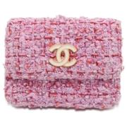 Pre-owned Fur wallets Chanel Vintage , Pink , Dames