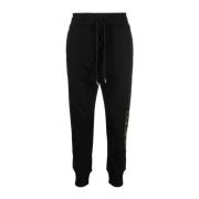 Dikke Folie Sportkleding Broek Zwart Versace Jeans Couture , Black , H...