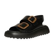 Stijlvolle Schoenen voor Buitensport Tod's , Black , Dames