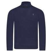 Blauwe Wol Polo Trui Polo Ralph Lauren , Blue , Heren