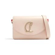 Stijlvolle Leren Tas voor Vrouwen Christian Louboutin , Pink , Dames