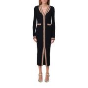 Elegante Jurk voor Vrouwen Liu Jo , Black , Dames