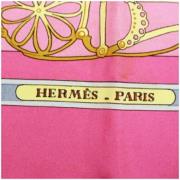 Pre-owned Silk scarves Hermès Vintage , Multicolor , Dames