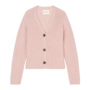 V-hals vest relaxed Marc O'Polo , Pink , Dames