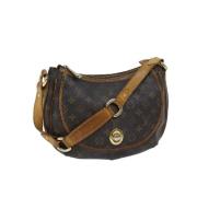 Pre-owned Canvas louis-vuitton-bags Louis Vuitton Vintage , Brown , Da...