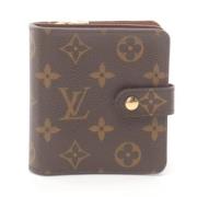 Pre-owned Canvas wallets Louis Vuitton Vintage , Brown , Dames