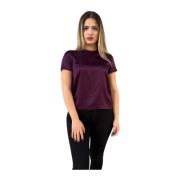 Elegante Blouse met Uniek Design Liu Jo , Purple , Dames