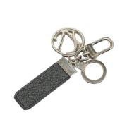 Pre-owned Leather key-holders Louis Vuitton Vintage , Black , Dames