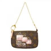 Pre-owned Canvas louis-vuitton-bags Louis Vuitton Vintage , Brown , Da...