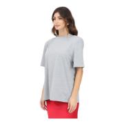 Grijze T-shirt en Polo Collectie 4Giveness , Gray , Dames