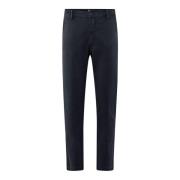 Spy Slim-fit Stretch Katoenen Broek BomBoogie , Blue , Heren