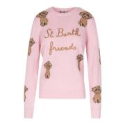 Nieuwe Queen Patroon Badpak MC2 Saint Barth , Pink , Dames