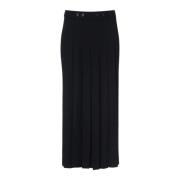 Casual rok met polyester mix Pinko , Black , Dames