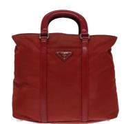 Pre-owned Fabric prada-bags Prada Vintage , Red , Dames