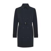 Heren Thermo Trench Coat RRD , Blue , Heren