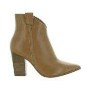 Cowboy Stijl Bontlaarzen Bruno Premi , Brown , Dames